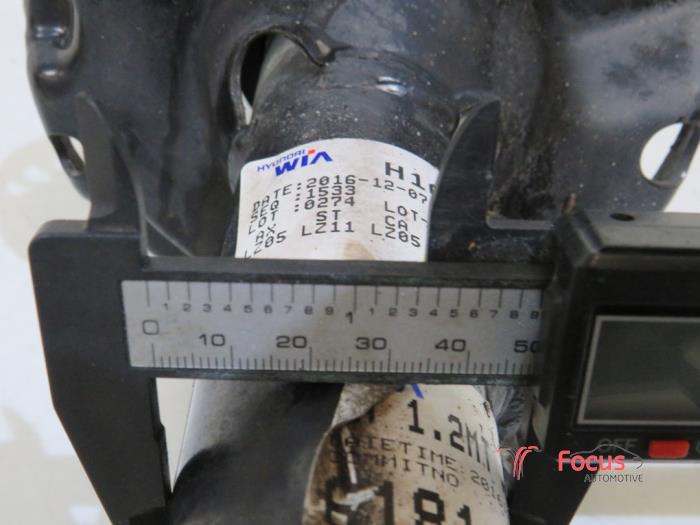 Front shock absorber rod, left from a Kia Rio III (UB) 1.2 CVVT 16V 2016