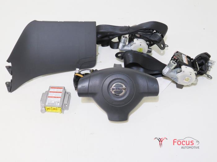 Kit+module airbag d'un Nissan Pixo (D31S) 1.0 12V 2012