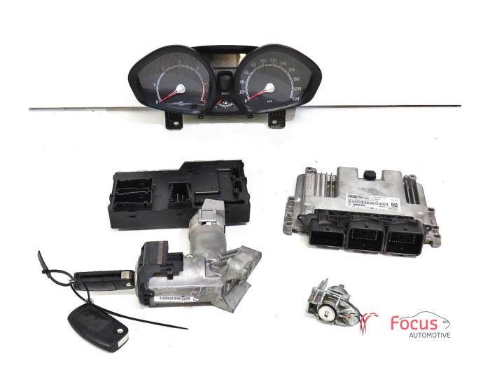 Used Ignition lock + computer Ford Fiesta 6 (JA8) 1.6 TDCi 16V 95 Price € 225,00 Margin scheme offered by Focus Automotive