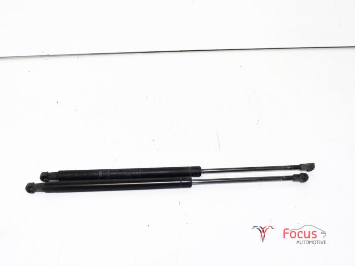 Set of tailgate gas struts from a Fiat 500 (312) 1.2 69 2010