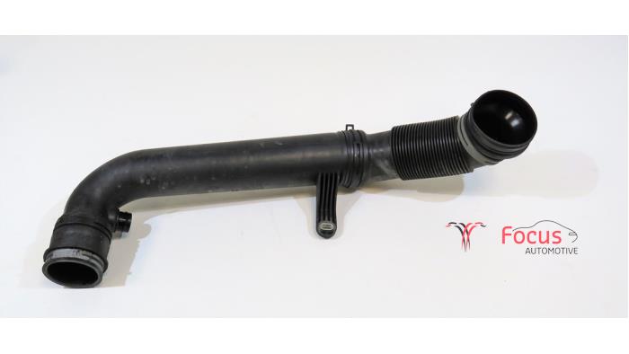 Air intake hose from a Volkswagen Scirocco (137/13AD) 2.0 TSI 16V 2009