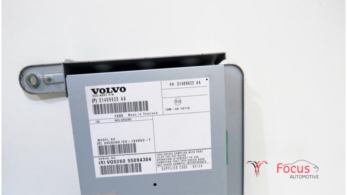 Sistema de navegación de un Volvo V40 (MV) 2.0 D2 16V 2015
