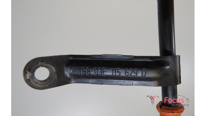 Ölmessstab van een Skoda Fabia II Combi 1.2i 12V 2014