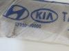 Airbag plafond gauche d'un Kia Picanto (TA) 1.0 12V 2012
