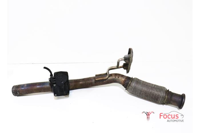 Exhaust front section from a Volkswagen Golf VII (AUA) 1.6 TDI 16V 2015
