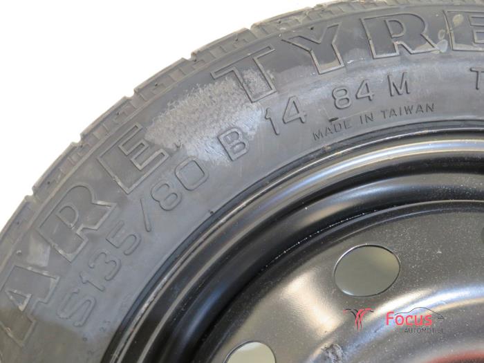 Space-saver spare wheel Fiat 500 1.2 69 - 52101548 Steel PIRELLI