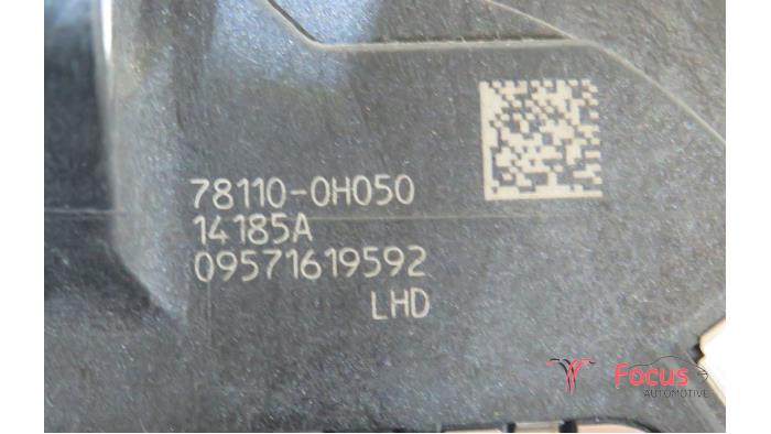 Gaspedalposition Sensor van een Peugeot 108 1.0 12V 2014