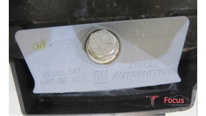 Battery box from a Opel Corsa D 1.0 2008