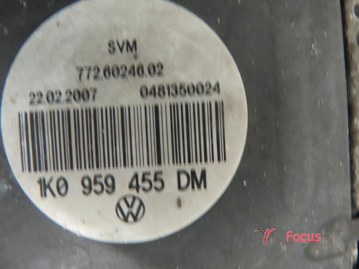 Aleta de refrigeración de un Seat Leon (1P1) 1.6 2007