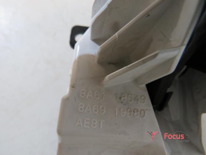 Panel de control de calefacción de un Ford Fiesta 6 (JA8) 1.25 16V 2015