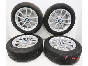 Used Set of wheels + tyres BMW 1 serie (F20) 116d 1.5 12V TwinPower Price € 395,00 Margin scheme offered by Focus Automotive