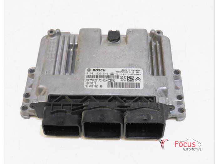 Used Engine management computer Peugeot 208 I (CA/CC/CK/CL) 1.4 HDi Price € 44,95 Margin scheme offered by Focus Automotive