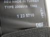 Pas bezpieczenstwa prawy przód z Fiat Doblo Cargo (263) 1.3 MJ 16V Euro 4 2011