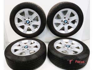Used Set of wheels + tyres BMW 1 serie (F20) 116i 1.6 16V Price € 395,00 Margin scheme offered by Focus Automotive