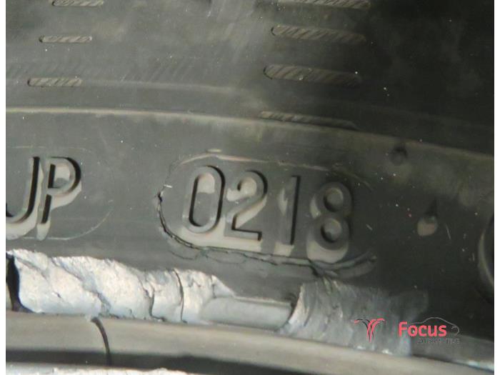 Set of wheels + tyres Ford Fiesta 6 1.6 TDCi 16V - 19545R16 Steel ...