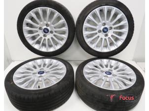 Gebrauchte Felgen Set + Reifen Ford Fiesta 6 (JA8) 1.6 TDCi 16V Preis € 400,00 Margenregelung angeboten von Focus Automotive