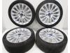 Set of wheels + tyres from a Ford Fiesta 6 (JA8), 2008 / 2017 1.6 TDCi 16V, Hatchback, Diesel, 1.560cc, 66kW (90pk), FWD, HHJE, 2008-06 / 2012-12 2010