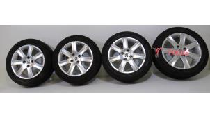 Used Sport rims set + tires Peugeot 207/207+ (WA/WC/WM) 1.6 16V Price € 350,00 Margin scheme offered by Focus Automotive