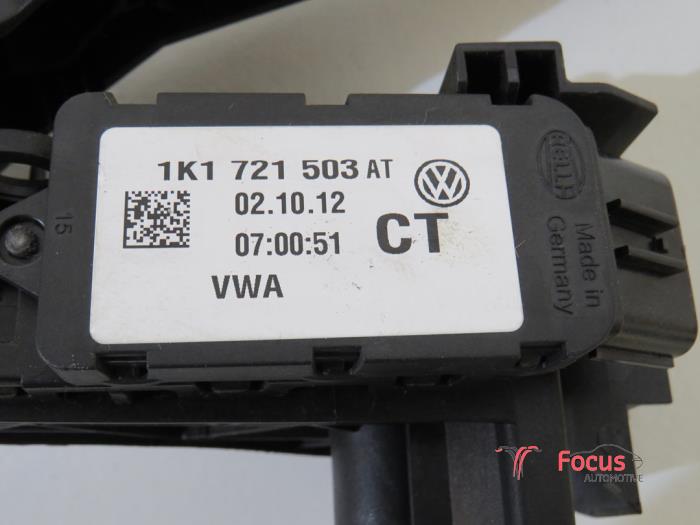 Capteur de position pédale d'accélérateur d'un Volkswagen Scirocco (137/13AD) 1.4 TSI 160 16V 2012