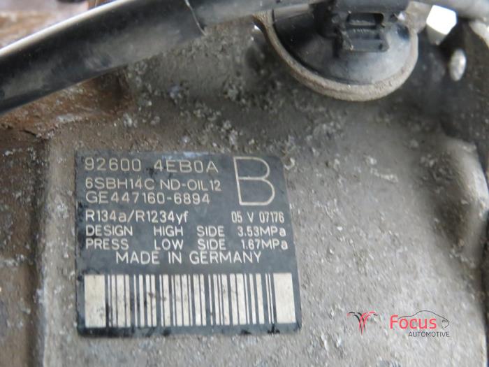 Bomba de aire acondicionado de un Renault Talisman Estate (RFDK) 1.6 dCi 130 2019