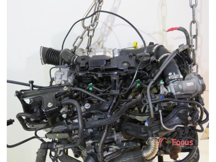 Motor van een Ford Fiesta 6 (JA8) 1.4 TDCi Van 2011