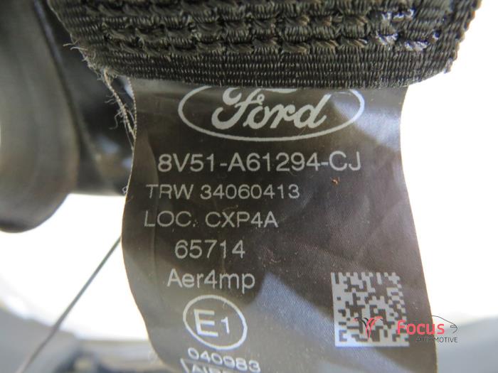 Kit+module airbag d'un Ford Fiesta 6 (JA8) 1.4 TDCi Van 2011