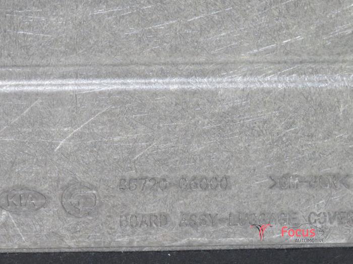 Plaque sol coffre d'un Kia Picanto (JA) 1.0 12V 2017