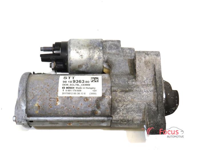 Gebrauchte Anlasser Peugeot Boxer (U9) 2.0 BlueHDi 130 Preis € 100,00 Margenregelung angeboten von Focus Automotive