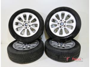Usagé Kit jantes + pneumatiques BMW 1 serie (E87/87N) 118d 16V Prix € 450,00 Règlement à la marge proposé par Focus Automotive