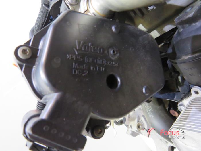 Motor van een Volkswagen Polo V (6R) 1.6 TDI 16V 90 2010