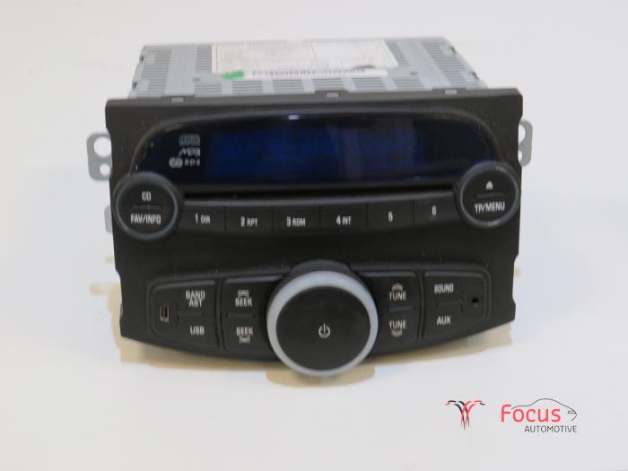 Radio CD Spieler van een Daewoo Spark 1.0 16V 2010