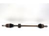 Front drive shaft, right from a Fiat 500 (312), 2007 1.2 69, Hatchback, Petrol, 1.242cc, 51kW (69pk), FWD, 169A4000, 2007-07, 312AXA 2009