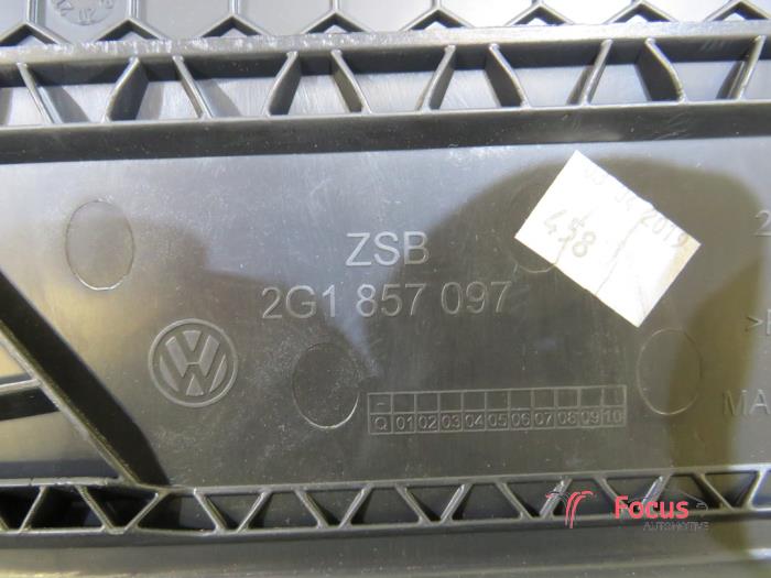 Boîte à gants d'un Volkswagen Polo VI (AW1) 1.0 MPi 12V 2019