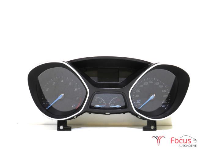 Instrumentenbrett van een Ford Focus 3 1.0 Ti-VCT EcoBoost 12V 100 2014