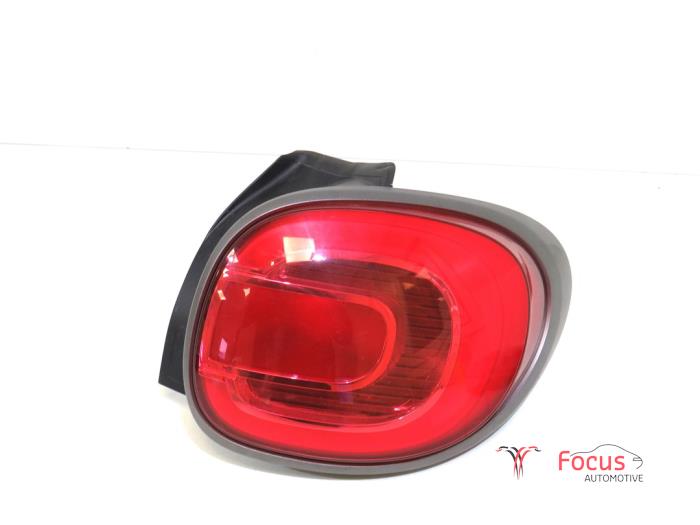 Bandeau pare chocs arrière FIAT 500L ph.1, 2012-2017