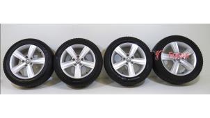 Used Set of sports wheels + winter tyres Volkswagen Golf VII (AUA) 1.2 TSI 16V Price € 399,95 Margin scheme offered by Focus Automotive