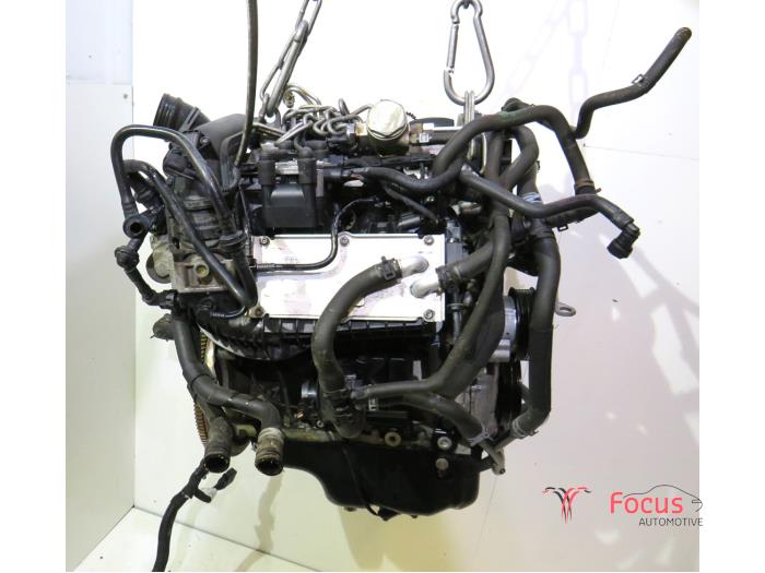 Motor de un Volkswagen Polo V (6R) 1.2 TSI 2012