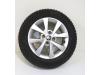 Wheel + winter tyre from a Skoda Citigo, 2011 / 2019 1.0 12V, Hatchback, Petrol, 999cc, 55kW (75pk), FWD, CHYB, 2011-10 / 2019-08 2014