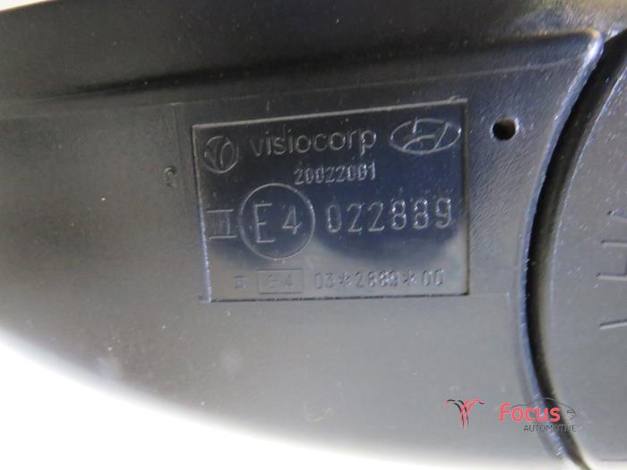 Visiocorp Wing mirror, left Hyundai i10 1.1i 12V - 022889 VISIOCORP