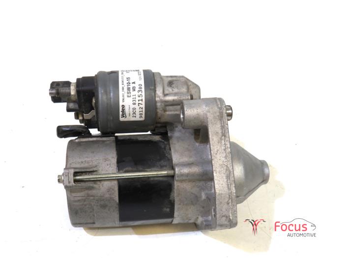 Used Starter Peugeot 208 II (UB/UH/UP) 1.2 Vti 12V PureTech 75 Price € 25,00 Margin scheme offered by Focus Automotive