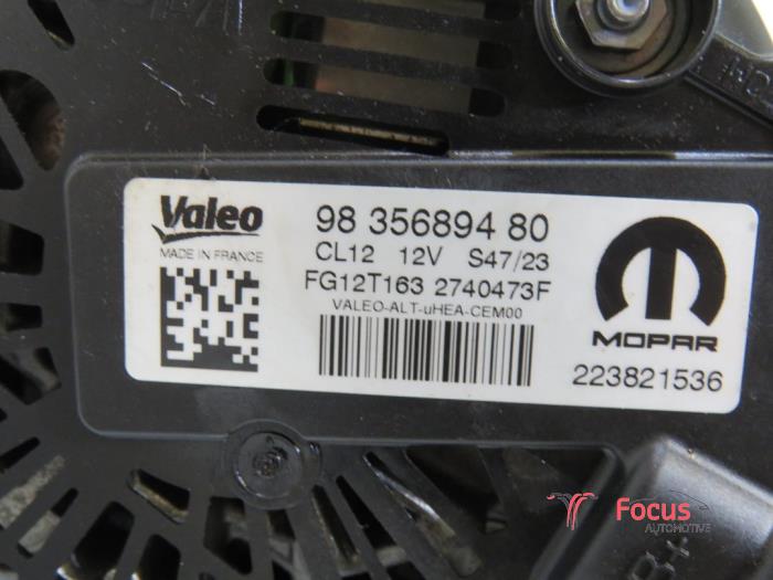 Dynamo d'un Opel Corsa F (UB/UH/UP) 1.2 12V 75 2024