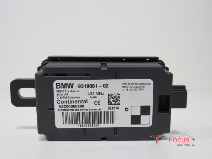 Usagé Module véhicule sans clés BMW 1 serie (F20) 114i 1.6 16V Prix € 9,95 Règlement à la marge proposé par Focus Automotive