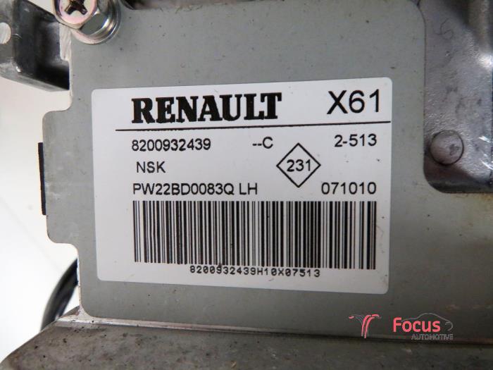 Bomba de dirección asistida de un Renault Kangoo Express (FW) 1.5 dCi 90 FAP 2010