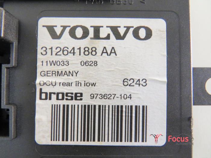 Fenstermotor Tür van een Volvo V50 (MW) 1.6 D2 16V 2011