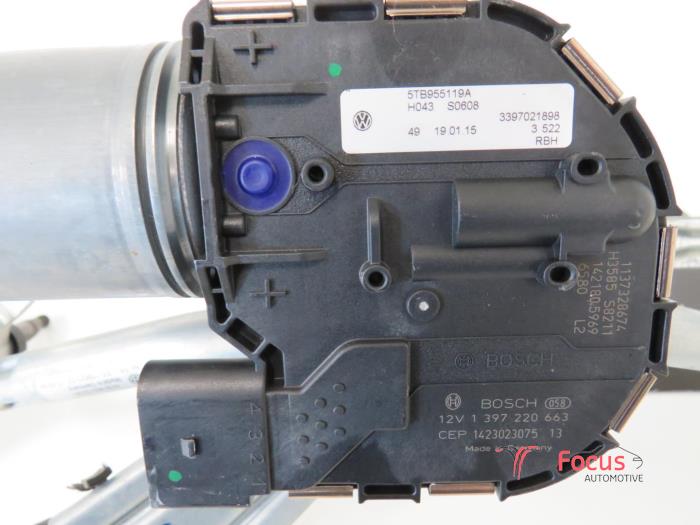 Wiper motor + mechanism Volkswagen Touran 1.4 TSI 1397220663 BOSCH