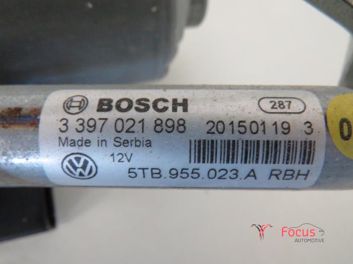 Wiper motor + mechanism Volkswagen Touran 1.4 TSI 1397220663 BOSCH
