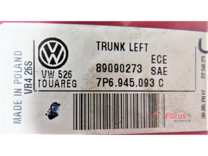 Tylne swiatlo pozycyjne prawe z Volkswagen Touareg (7PA/PH) 3.0 V6 24V TSI Hybrid 2012