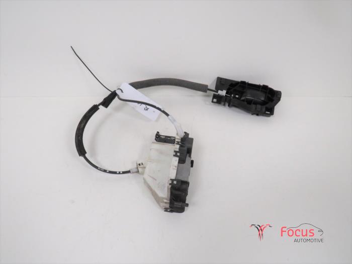 Front door lock mechanism 4door, right Citroen Berlingo 1.6 Hdi 16V 90