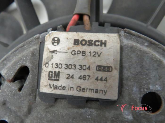 Cooling fans Opel Zafira 1.9 CDTI 0130303304 Focus Automotive
