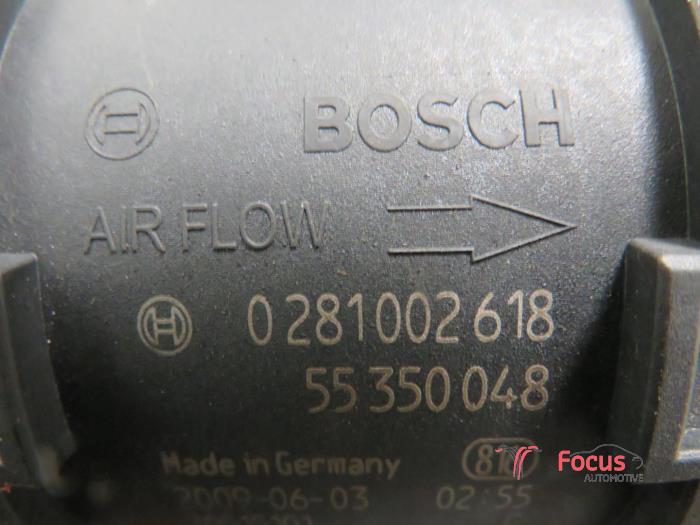 Luftmassenmesser van een Opel Astra H (L48) 1.3 CDTI 16V Ecotec 2009